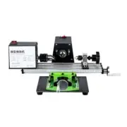 Micro Bead Lathe Mini Woodworking Lathe for Grinding and Polishing Beads 220V