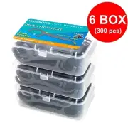 6BOX(300PCS) Watsons Charcoal Round Thread Dental Floss Pick Gum Teeth Flosser