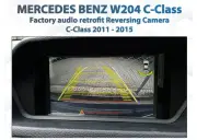 Mercedes Benz W204 C class Rearview backup reverse camera Retrofit Kit