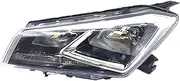 Front Bumper Headlight Headlamp Head Light Head Lamp Assembly Compatible With Changan CS15 2016 2017(Left side)