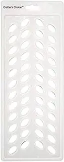 (Oval) - Lip Balm Tube Filling Tray - Silicone Tray for Filling Lip Balm Tubes and Cosmetic Products - Choice of Round or Oval (Oval)