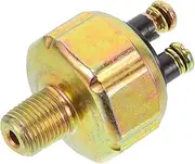 Brake Light Switch Vehicle Brake Stop Light Switch Brake Lamp Switch Brake Stop Lamp Switch Forklift Truck Parts Stop Light Switch Replacement Brake Light Part Golden Iron