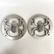 Pair 4" Silver ABS Speaker Cover Grill For Car Audio DJ PA Speaker Spider Design