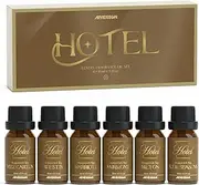 Hotel Diffuser Oil Set, Inspired by Luxury Hotel Scents - Premium Fragrance Oil for Diffuser, Ritz Carlton, Westin, Marriott, Fairmont, Hilton, Four Seasons, Luxurious Essential Oils Gift Set