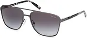 [GUESS] GU00210 Sunglasses 07B shiny satin dark ruthenium 60/17/145 Men, 07b Shiny Satin Dark Ruten, 60/17/145
