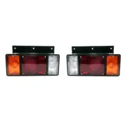Fit 1986-16 Isuzu Elf 250 Truck NPR NKR NHR NLR 12V LED Rear Tail Light Lamp Set (for: Isuzu)