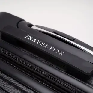 【TRAVEL FOX 旅狐】19+24+28吋時尚經典 可伸縮加大拉鍊登機行李箱三件組