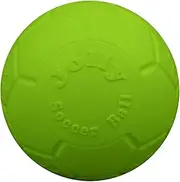 Jolly Pets Medium Soccer Ball Floating-Bouncing Dog Toy, 6 inch Diameter, Apple Green (SB06 GR)