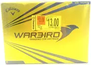 [CALLAWAY] Warbird White Golf Balls Designed for Distance 12 Golf Balls