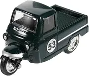 STOBAZA Desktop Vintage Car Model Household Small Car Decoration Alloy Pull Back Tricycle