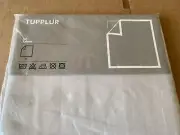 NEW IKEA TUPPLUR Bedding Cotton Flat Sheet - Beige / FULL