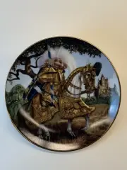 TROLL IN SHINING ARMOR "THE ENCHANTED NORFIN TROLLS" PLATE 1994