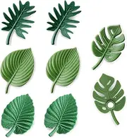 MultiValue 8 Pieces 4 Style Turtle Leaf Magnets Fridge, Emulation Vegetative Small Magnets for Fridge Whiteboard Blackboard Decorative (8, Turtle Leaf)