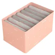 Storage Box Large Capacity Reusable Multi-grids Folding Wardrobe Organizer