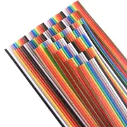 Ribbon Cable Flat Color Rainbow Ribbon Cable Wire Rainbow Cable Ribbon