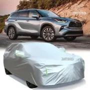 For Toyota Highlander Hybrid SE Car SUV Cover Outdoor Sun Snow Dust Rain Proof (for: Toyota)