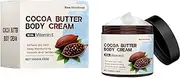 Cocoa Butter Body Cream, Long-Lasting Natural Organic Moisturizing Cocoa Butter Repairing Balm, Multi-Use Balm for Men, Women and Even Babies, Non-Sticky, Deep Nourishment (1PC)