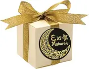 Stickers, Eid Stickers, Labels Adhesive Seal Stickers for Eid Al Fitr Festival Decorations