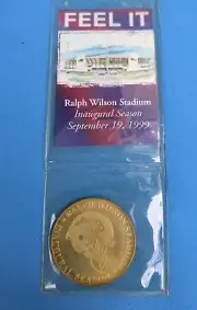 1999 BUFFALO BILLS RALPH WILSON STADIUM INAUGURAL SEASON COIN Pepsi
