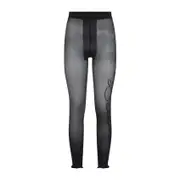 [Jean Paul Gaultier] Jean Paul Gaultier-Black Signature Polyamide Tights-Donna 1 NUM