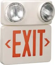 Emergency 2 Head LED Exit Sign – MFG# 673086