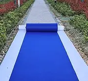 Aisle Runners Wedding Accessories Royal Blue Aisle Runner Carpet Rugs for Step and Repeat Display, Ceremony Parties and Events Indoor or Outdoor Decoration 40 Inch Wide x 30 feet Long