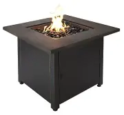 NEW Endless Summer Fire Pit with Fire Glass ,Table Insert, and Cover-GAD15297ES