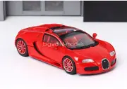 Mortal 1/64 Scale Bugatti Veyron Red Diecast Car Model Toy Collections in box