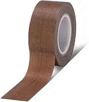 PTFE Tape Teflon Tape High Temperature Resistant Tape Fire and Heat Insulation for Vacuum Machine Hand and Impulse Sealers Heat Resistant(45mm*10m)