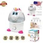 Adorable Unicorn Ultrasonic Humidifier - 1 Gallon, Auto Shut-Off for Baby Rooms