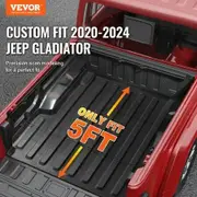 Truck Bed Mat Fit 2020-2024 JEEP Gladiator TPE Truck Bed Liner Accessories