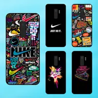 在飛比找蝦皮購物優惠-三星 S9 Plus 手機殼黑色邊框 NIKE 品牌時尚