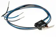 Saia-Burgess MICROSWITCH 5A 250VAC 2N SP-NO/NC Lever, Pre-wired, Fine Silver