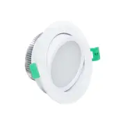 3A 15W Gimble Tri-Colour Dimmable LED Downlight Kit White | 3A-DL8695/3C