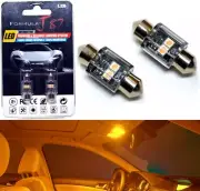 LED Light Canbus Error Free DE3022 5W Orange Two Bulbs Step Door Replacement Fit (for: Nissan)