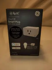C by GE On/Off Smart Plug with Voice Control Google Assistant - White New In Box