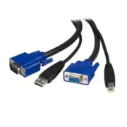 Startech 3M 2 In 1 Universal Usb Kvm Cable