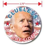 Biden Clueless As President Temporary Tattoo - Finky Dinker's Temporary Tattoos