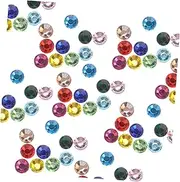VICASKY 1440pcs Rhinestone Nail Charms for DIY Manicure Supplies Flatback Ornaments for Creative Nail Art Easy to Use Suitable for Home Beauty Salon Decorative Accents