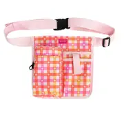 Annabel Trends Sprout Half Waist Garden Tool Holder Belt Bag Daisy Gingham