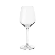 6pc Stanley Rogers 388ml Tamar Traditional White Wine Crystal Glass Party Set