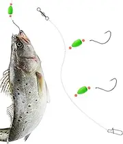 Pompano Rigs - Double Hook Fishing Rigs,Fish Equipment Tackle for Backpacking Travel Family Casting Saltwater Friends