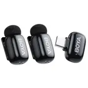 mini Wireless Lavalier Microphone for Android/iPhone 15/16,USB-C Plug & Play,...