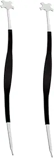 Kisangel 2Pcs Cello Sound Post Setter Tool Cello Column Hook Accessory for Luthiers for Precise Tuning