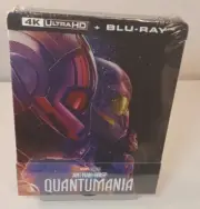 Ant-Man and the Wasp: Quantumania 4K/Blu-ray Steelbook-EU IMPORT -NEW-Box S&H