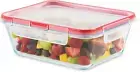 Freshlock Glass Food Storage Container, Airtight & Leakproof Locking Lids