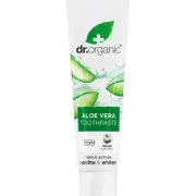 Dr Organic Toothpaste Whitening Organic Aloe Vera 100ml
