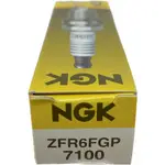 老油井-附發票 NGK ZFR6FGP 白金火星塞 7100 適用 ZFR6FIX-11 ZFR6FIX-11P 雙銥