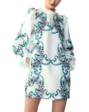 Cynthia Rowley Marseille Silk Shift Dress