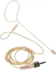 MINAOLULUS Single Ear Earset Headworn Microphone Lightweight Speaker Mic for Lectures Performances and Podcasts Comfortable Over Ear Design Sound